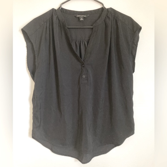 Banana Republic Factory // Black Dolman-sleeve top // size S - Picture 1 of 4